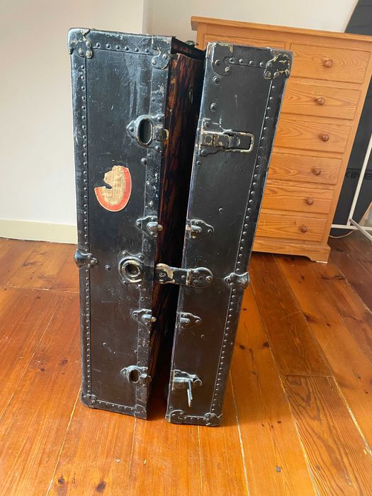 Mala de Porão Vintage Antiga