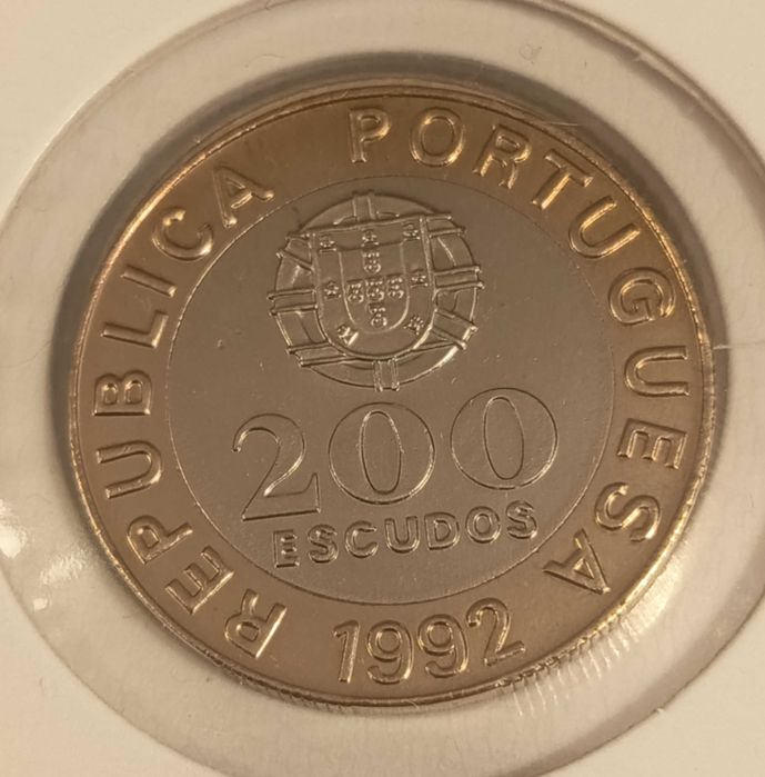Moedas de 200 escudos Bimetálicas