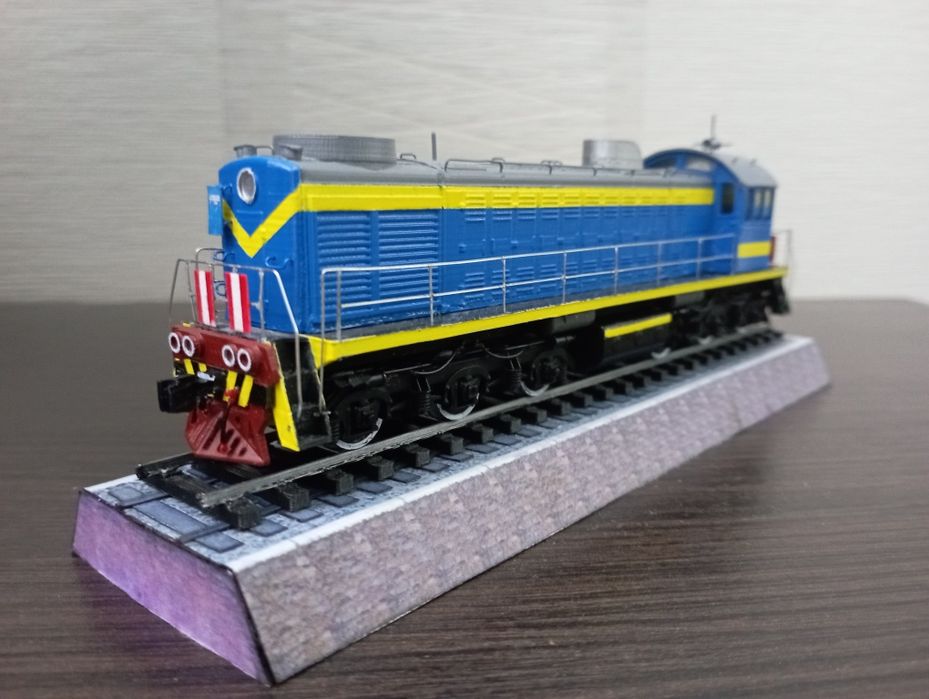 Модель тепловозів 2ТЕ116,2ТЕ10м,ТЭП70, ТЭМ2 ,ТЭМ7, масштаб 1:87