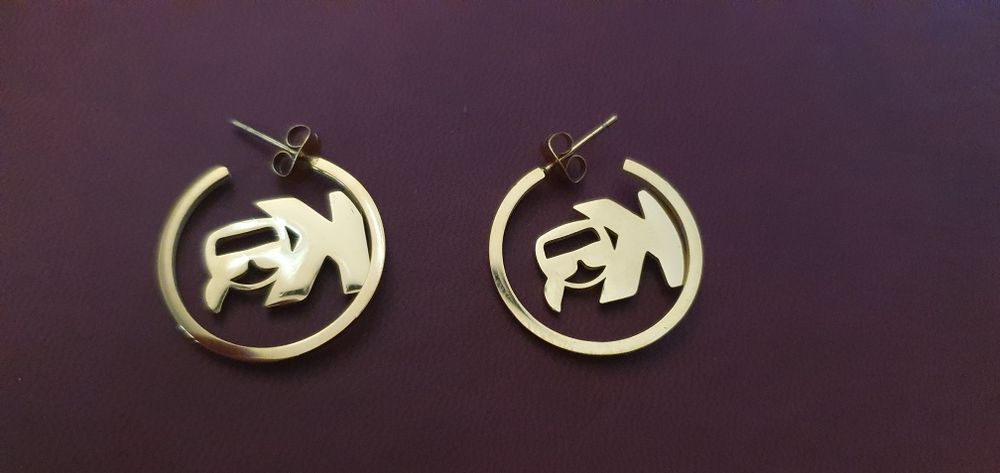 Kolczyki koła stał chirurgiczna