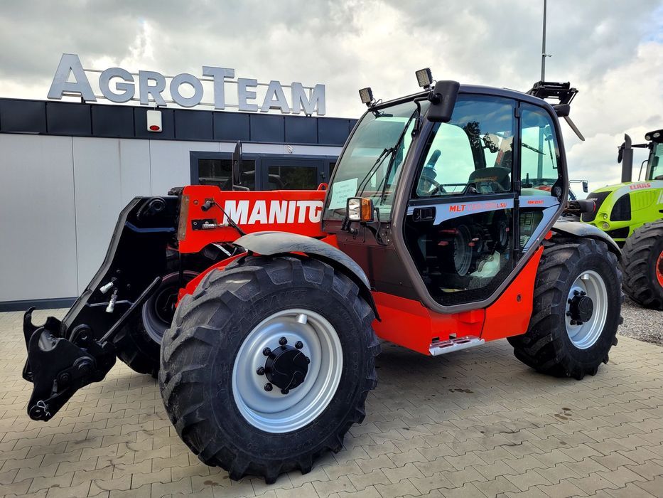 Manitou MLT 735-120 LSU TURBO POWERSHIFT  Ładnie utrzymana MLT 634 120 731-120 635 130 JCB 531-70 536 70 MERLO
