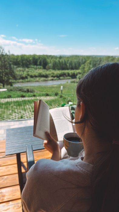 Domek z jacuzzi nad rzeką  z najpiekniejszym widokiem w okolicy