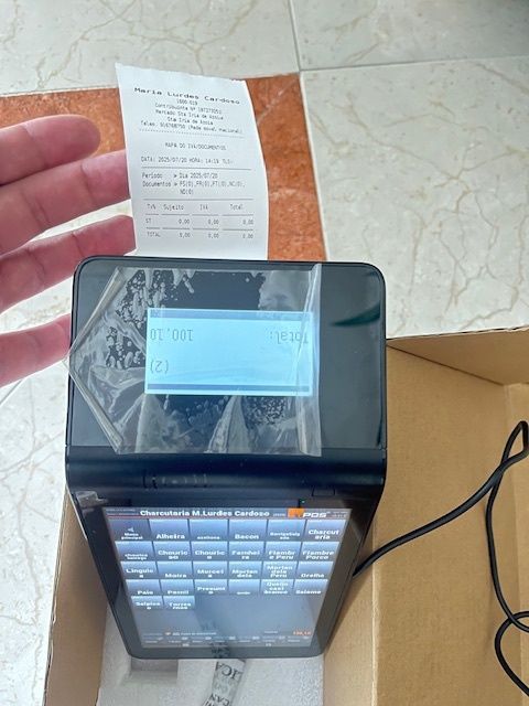 POS Portátil " caixa registadora "
