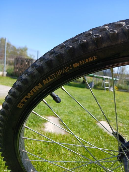 Stan bardzo dobry - Rower Btwin Rockrider 500 24'