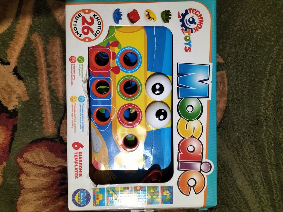 Мозаика детская, пазлы