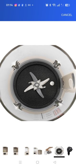 Máquina automática de fazer leite vegetal e sumos (ou soy milk maker), com capacidade de 1500 ml