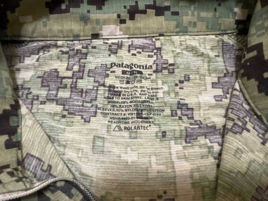 Ubacs рубашка под броню patagonia level 9 combat shirt aor2