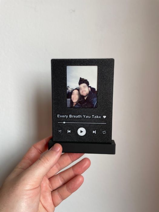 Moldura Fujifilm Spotify para o Valentines Day