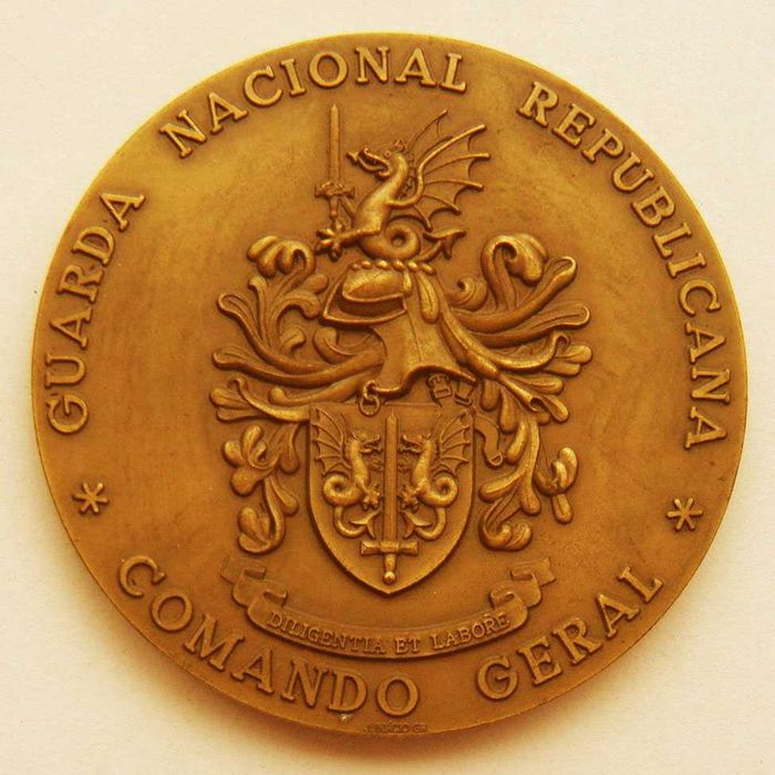 Medalha Bronze Guarda Nacional Republicana