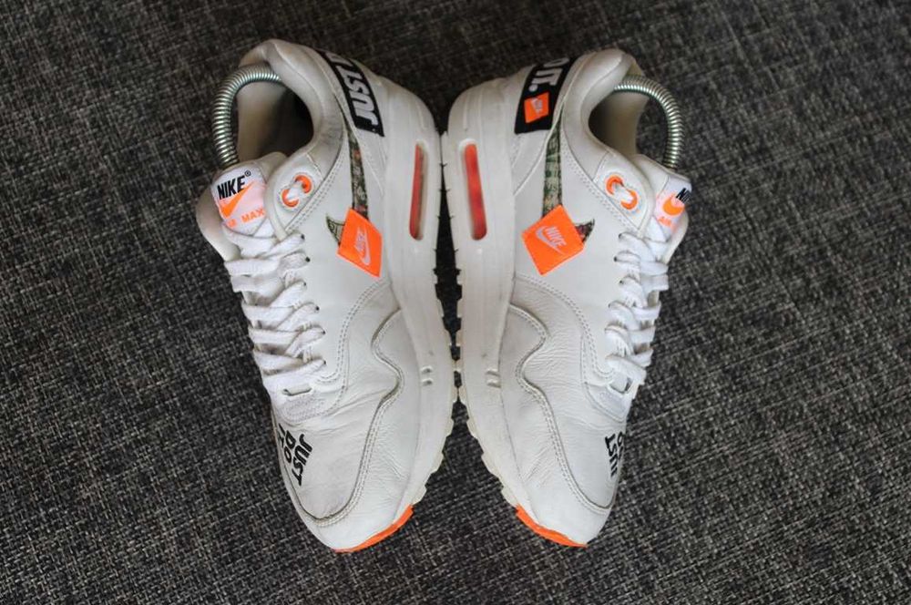 Кросівки Nike Air Max 1 Lx Just Do It Оригінал Нат шкіра 38.5р