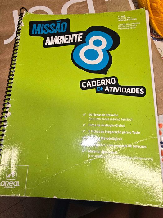 Caderno de atividades  missao ambiente  8° ano