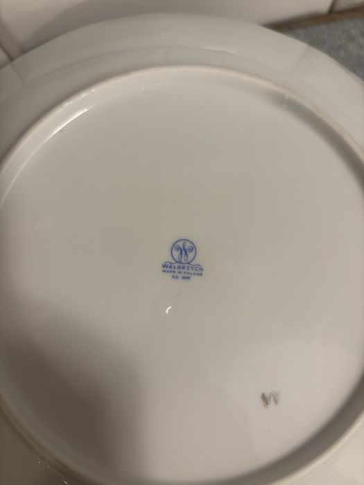 Talerz kolekcja Walbrzych 6 sztuk.