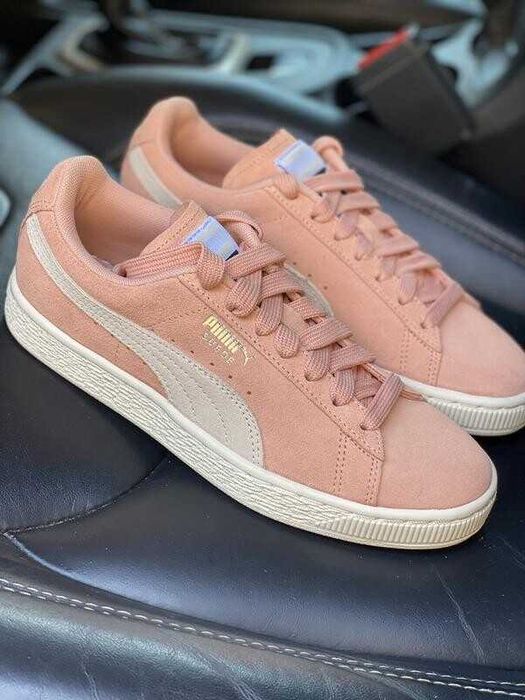 Кеды puma suede us 5.5-22.5 cm замша новые