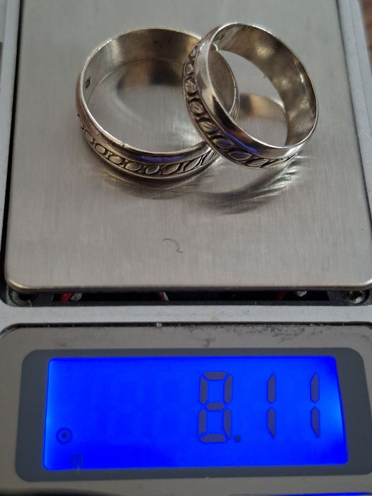 Obrączki srebro Warmet 925