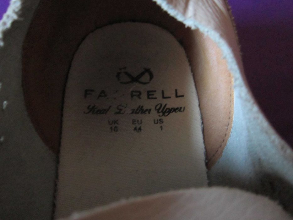 Buty Farrell ze skóry cielęcej
