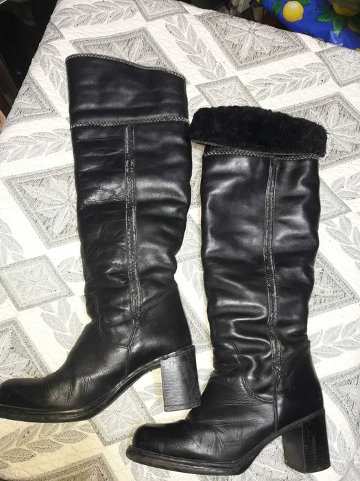 Зимние женские ботфорты,сапоги, короткие угги раз.40.