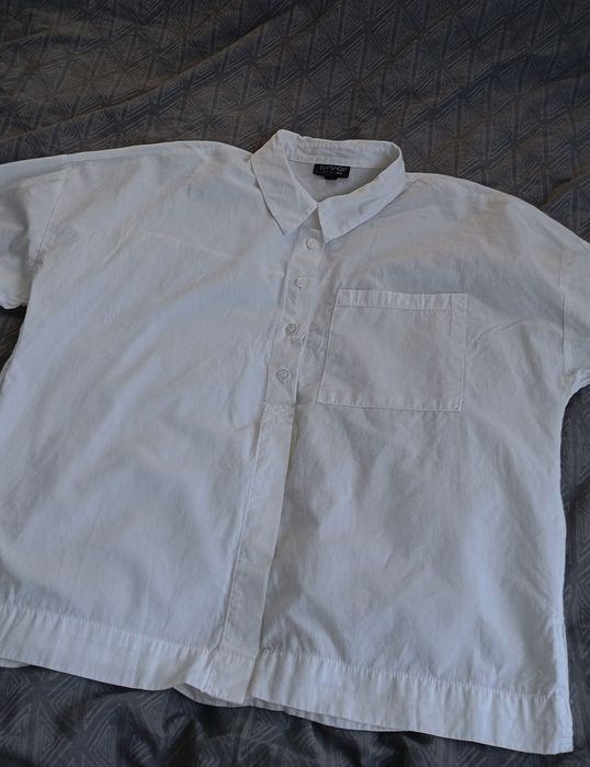 Biała koszula oversize