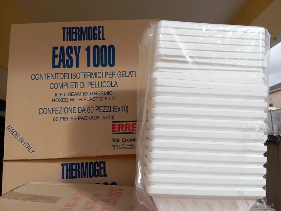 Caixa térmica para Take-away de gelados 500cc e 1000cc