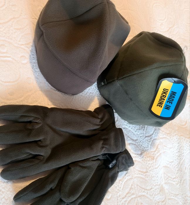 Шапка перчатки фліс  м-так міл-тек m-tak mil-tek