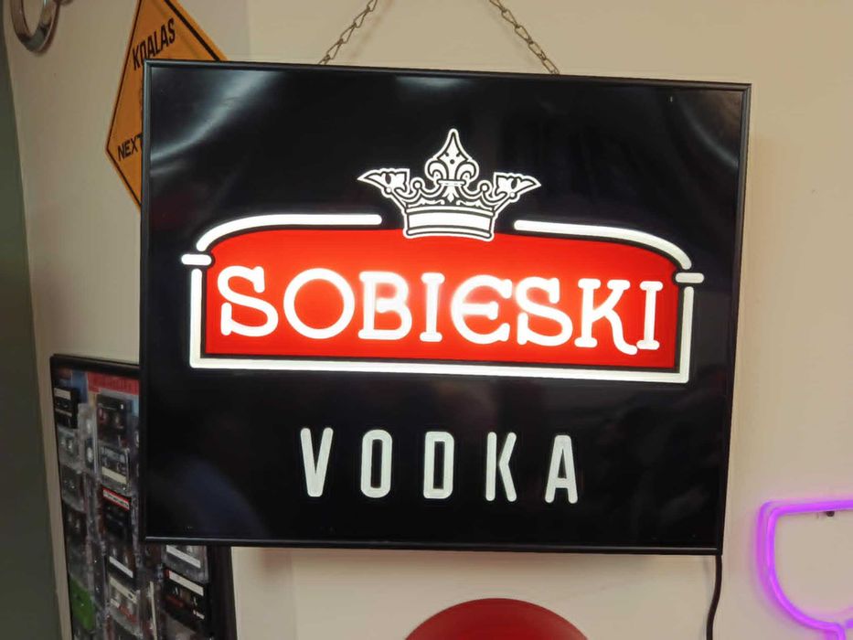 Reklama Świetlna Neon ścienny Szyld "SOBIESKI" 50x40cm