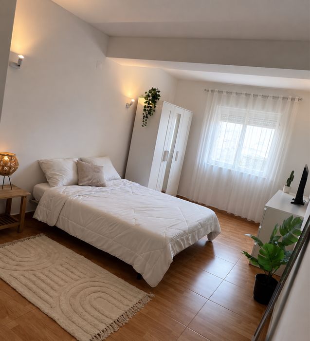 Quarto suite.  Casal ou individual