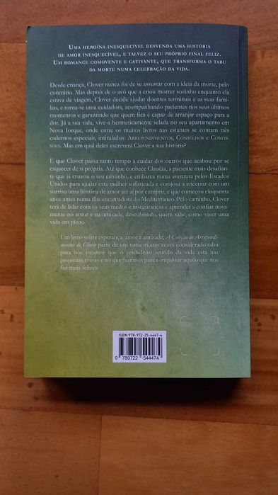 Livro - A Coleção de Arrependimentos de Clover