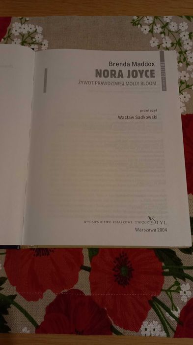 Brenda Maddox Nora Joyce. Żywot prawdziwej Molly Bloom