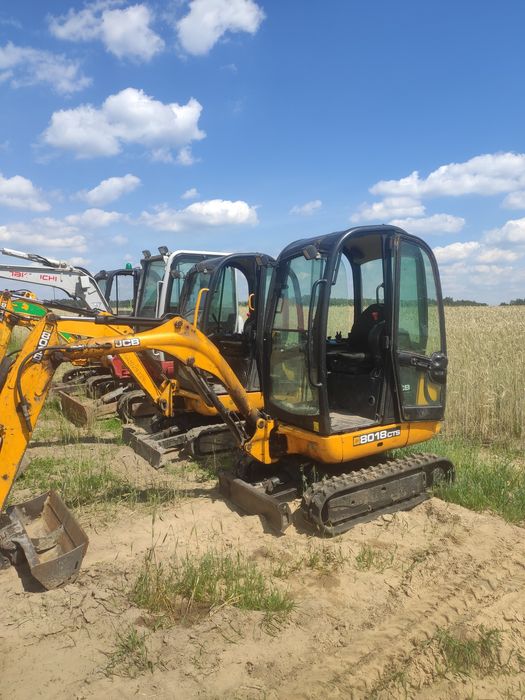 Wynajem minikoparki 1-9t miniładowarka wozidło