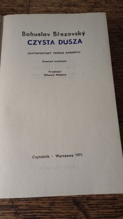 Czysta dusza. Bohusłav Brezovsky