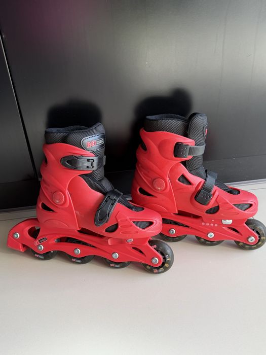 Дитячі ролики RE:ACTION розсувні 32–35, дуже гарні, робочий стан