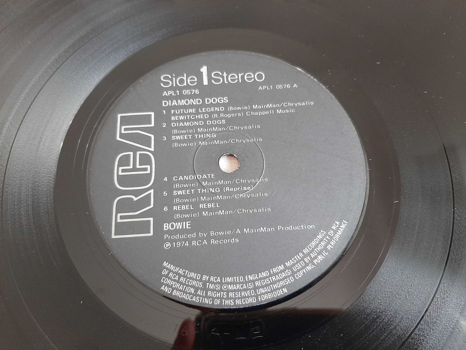 David Bowie - Diamond Dogs - UK - Vinil LP