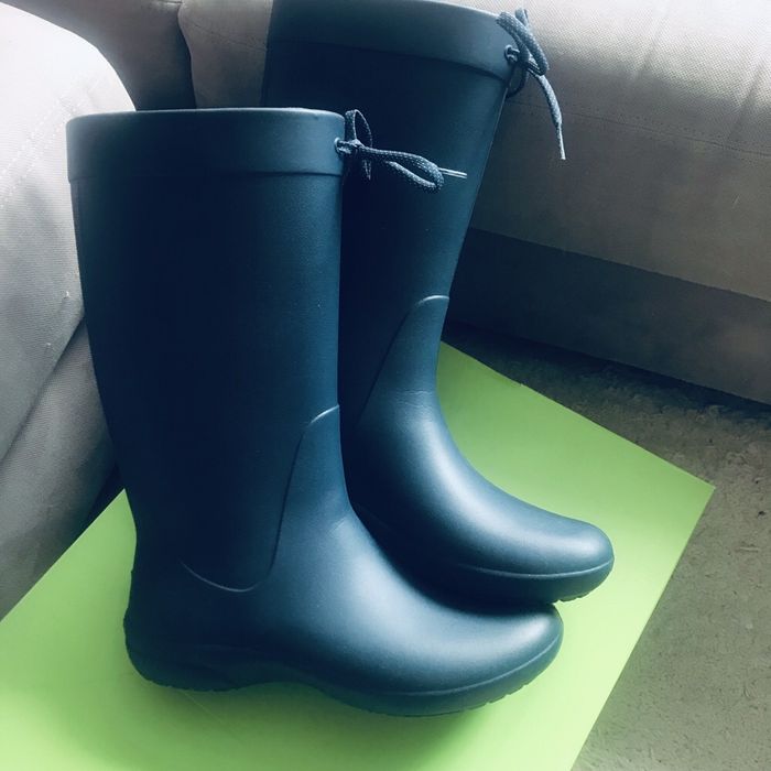 Crocs високі гумові чоботи (W8), р.38-39, оригінал 100%, нові