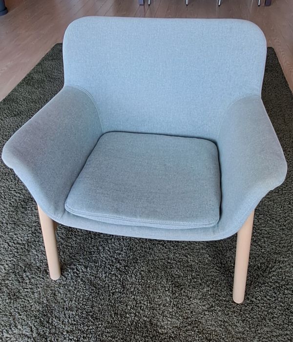 Poltrona VEDBO Ikea, Gunnared Verde Claro como Nova