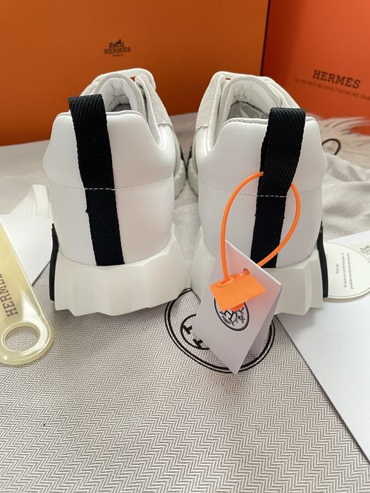 Кросівки Hermes жіночі білі, преміум якість