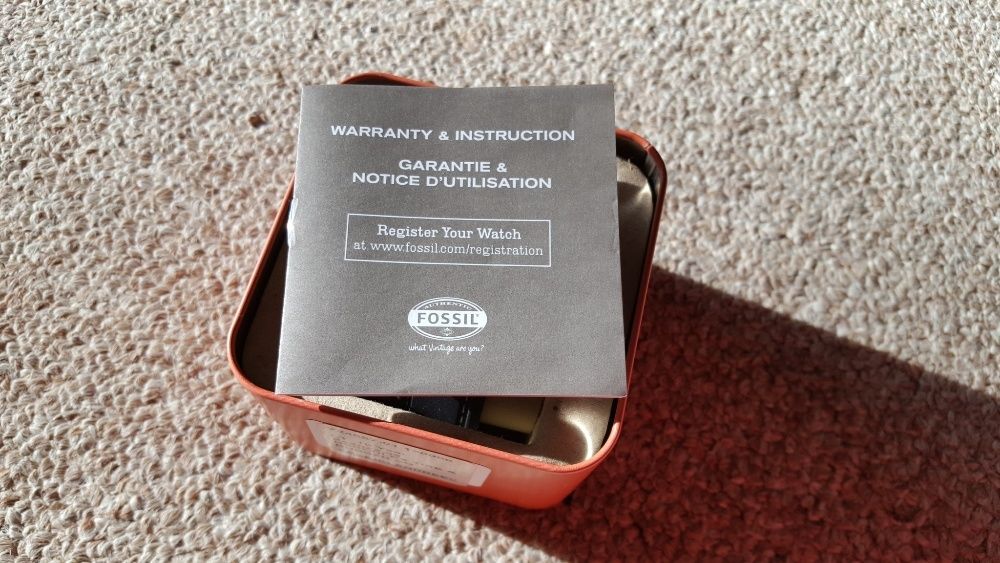 Мужские часы Fossil, годинник чоловічій, Fossil, новые