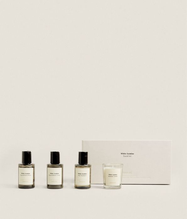 COnjunto De Viagem WHITE JASMINE Zara Home NOVO