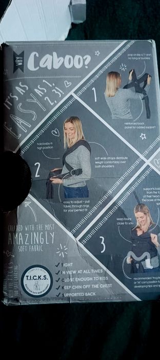 Chustonosidło caboo cotton blend