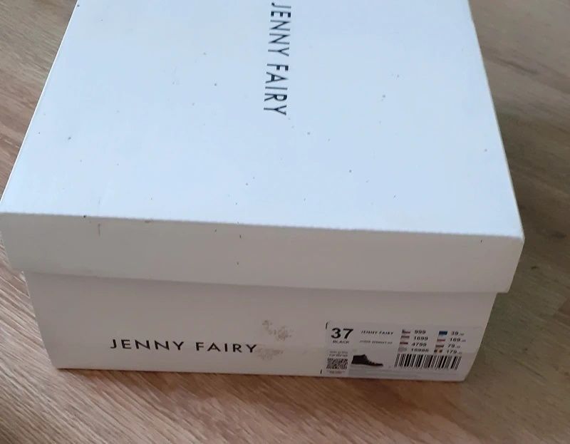 Trzewiki półbuty Jenny Fairy botki 37 buty na platformie