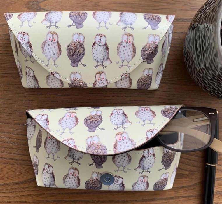 Etui na okulary GL11 Sowy oprawa: folia