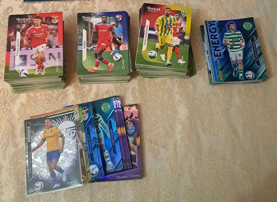 Cartas Ídolos Panini
