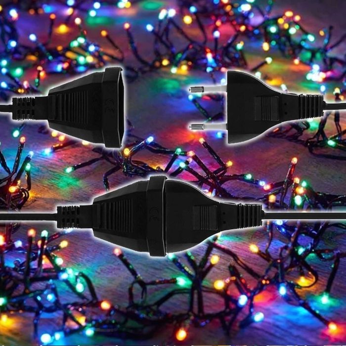 Lampki choinkowe 500 LED Multi kolor programator światełka 28m