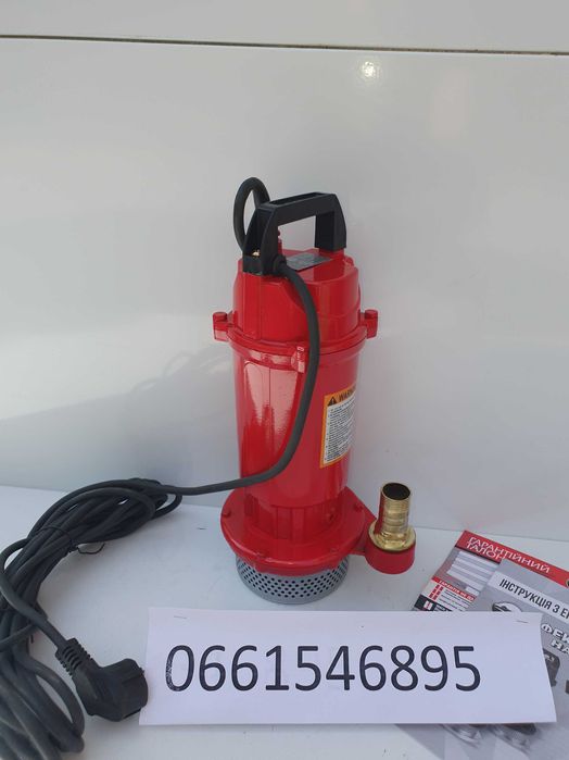 насос фекальный дренажный 1,5 kW фекальний дренажний (ТІЛЬКИ ДОСТАВКА)