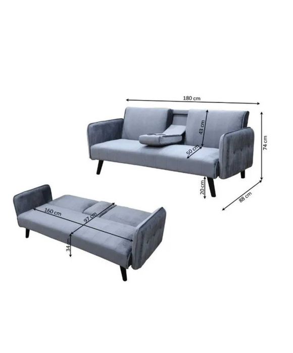 SUPER BARATO SOFA CAMA  NOVO ENTRAG GRATIS PAGA NA ENTREGA