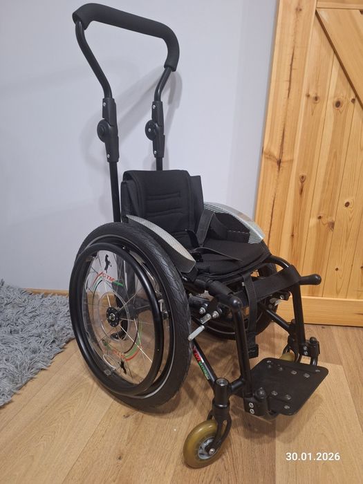 Wozek aktywny  gtm smyk dla maluszka inwalidzki