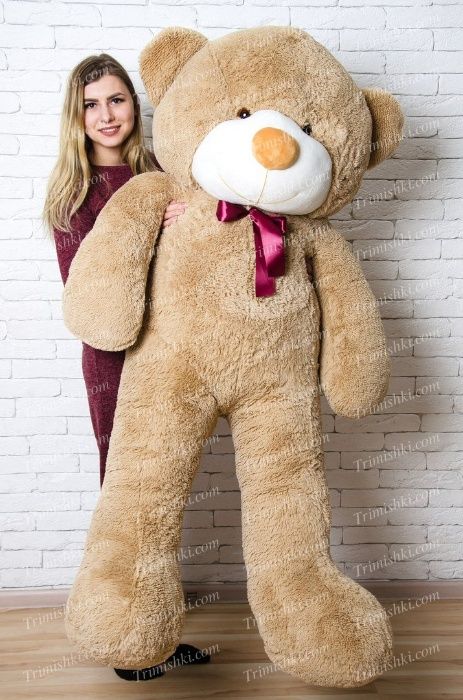 Великий плюшевий ведмедик Рафаель 200 см РОЗПРОДАЖ!