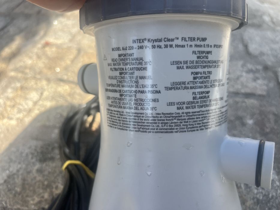 Bomba de Cartucho Intex 602
