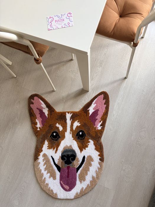 Dywan z twoim zwierzakiem corgi terier buldog york