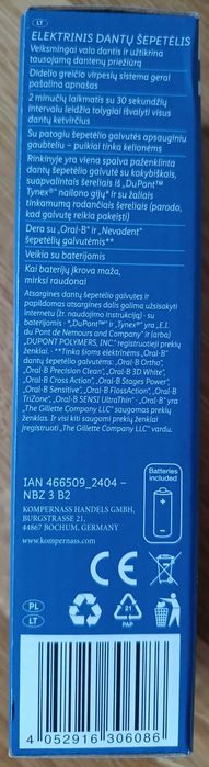 NEVADENT Basic, elektryczna szczoteczka do zębów, NOWA