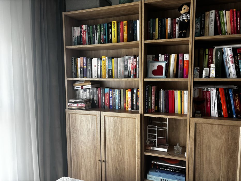 Regały Ikea Billy razem lub pojedyncze imitacja dębu