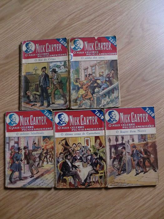 Vintage - Nick Carter O mais célebre polícia americano
